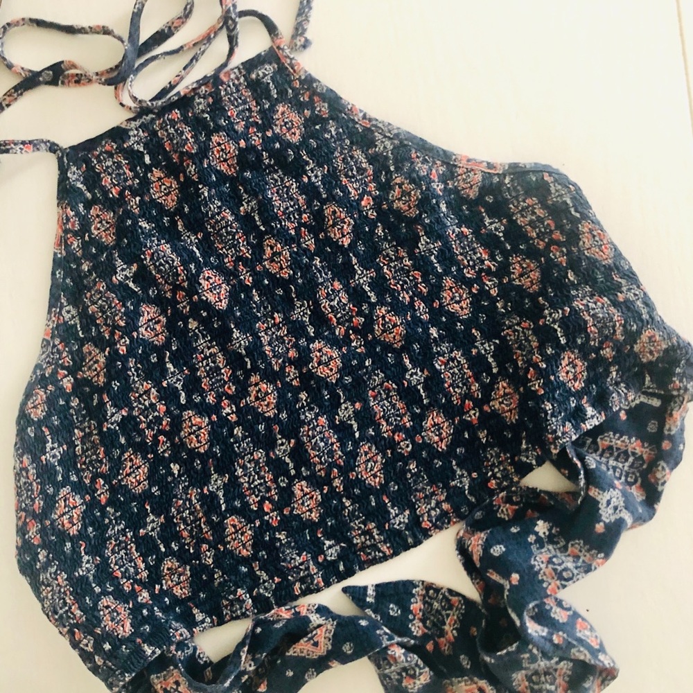 HOLLISTER Ribbed Halter Tank Top - Picture 6 of 7